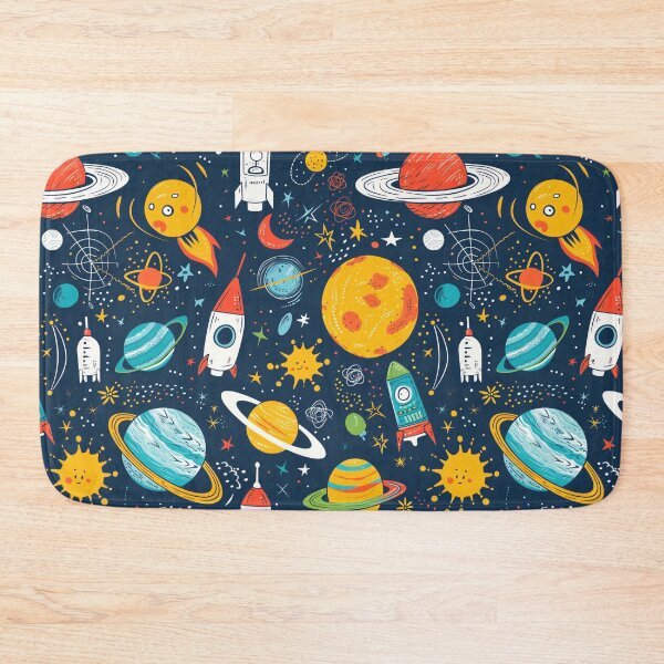 Item preview, Vibrant Science Adventure Pattern for Kids designed and sold by amortka.
