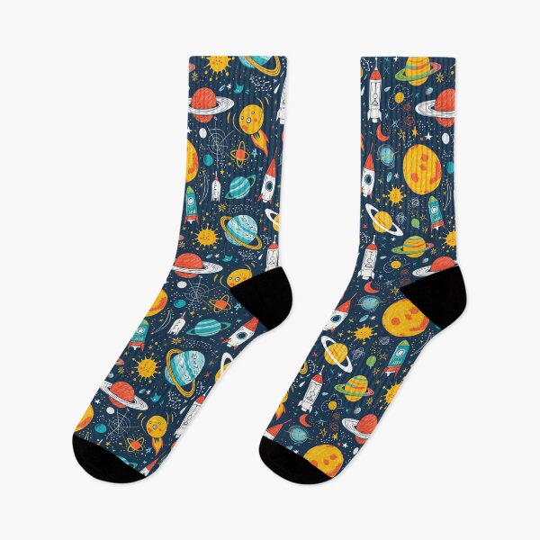 Item preview, Vibrant Science Adventure Pattern for Kids designed and sold by amortka.