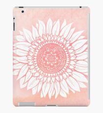 Pink Watercolor Flower Tapestry iPad Case/Skin