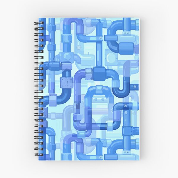 Item preview, Cute Blue Puzzle Pipes Screenshot Thumbnail designed and sold by amortka.