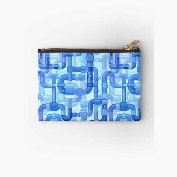 Item preview, Cute Blue Puzzle Pipes Screenshot Thumbnail designed and sold by amortka.