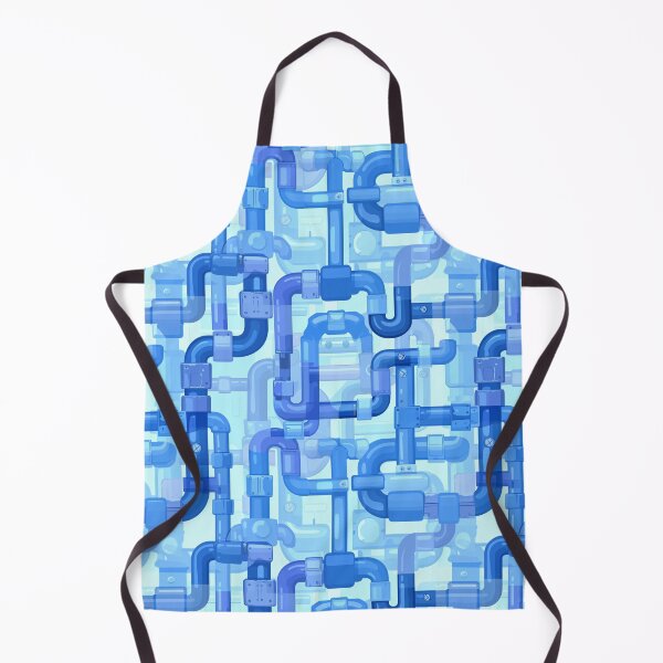 Item preview, Cute Blue Puzzle Pipes Screenshot Thumbnail designed and sold by amortka.