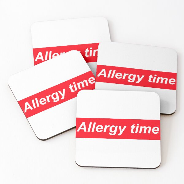 Item preview, Allergy time designed and sold by weavernap.