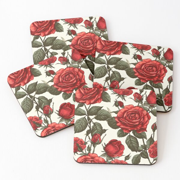 Item preview, Valentine's Day Roses Seamless Pattern designed and sold by amortka.