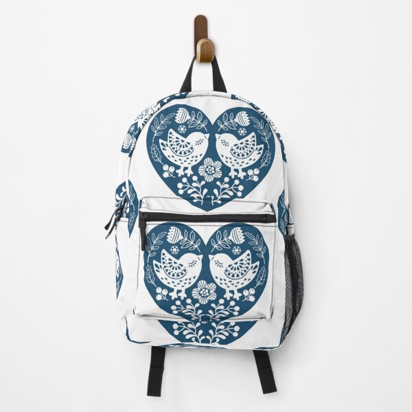 Item preview, Bird folk art design designed and sold by MuciMuki.