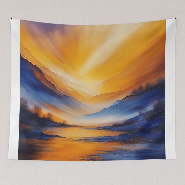 Item preview, Tangled Tenacity at Dusk's Edge / Crimson's Brink designed and sold by PanoramaPrints.