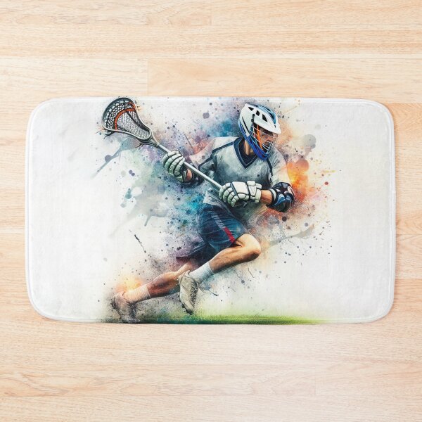Item preview, lacrosse player designed and sold by paulrommer.