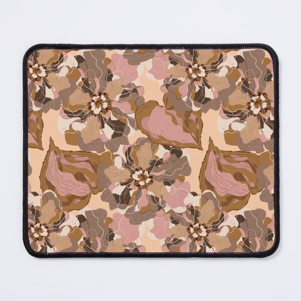 Item preview, Stylized peonies flowers pattern in Japanese Style designed and sold by NayaChu.