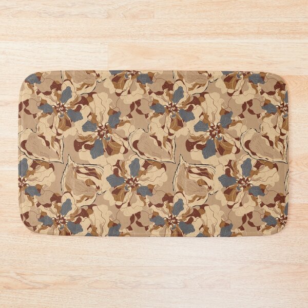 Item preview, Stylized peonies flowers  pattern in Japanese Style designed and sold by NayaChu.