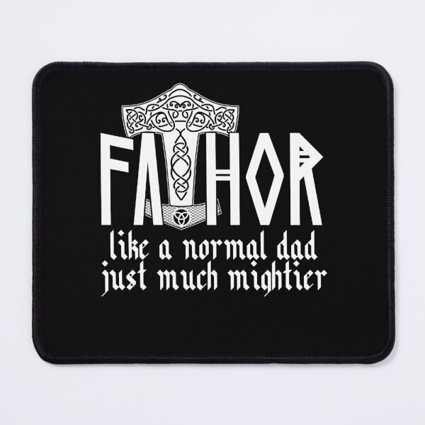 Item preview, Nordic Papa Vathor Viking Saying Design designed and sold by LuminOrb.