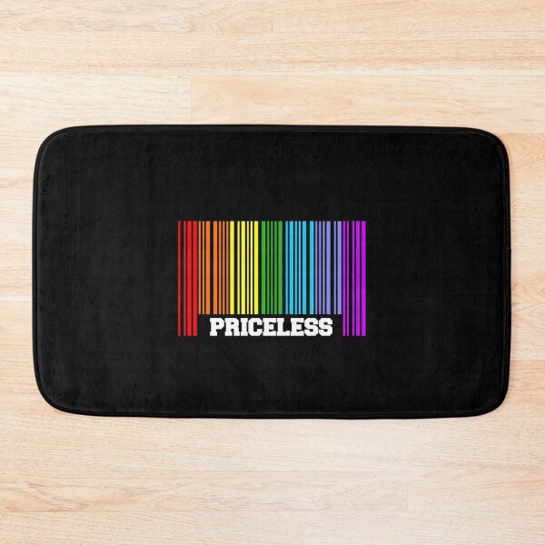 Item preview, Priceless barcode rainbow Pride self love you matter LGBTQ designed and sold by w1ckerman.