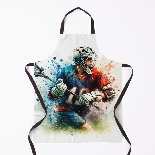Item preview, lacrosse player designed and sold by paulrommer.