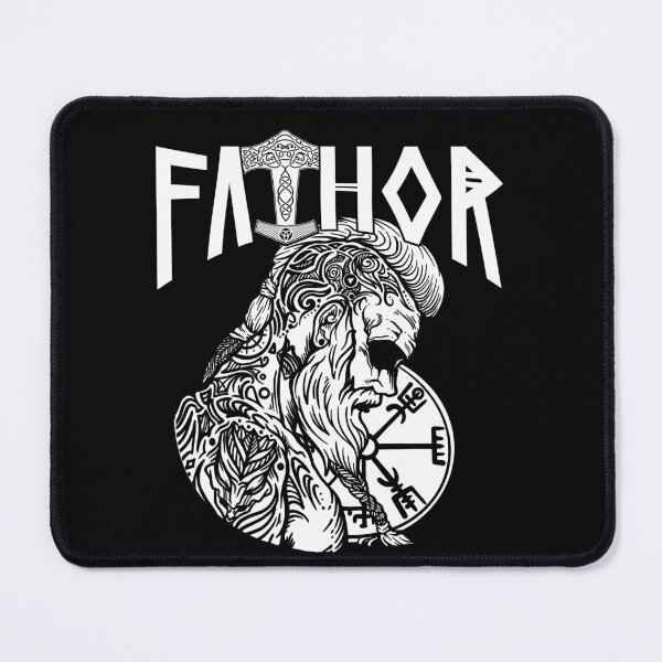 Item preview, Proud Nordic Viking Dad Vathor Father designed and sold by LuminOrb.