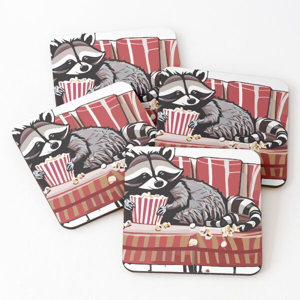 Item preview, Mapache y frío designed and sold by Knautschibert.