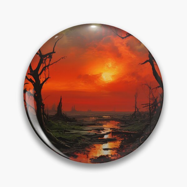 Item preview, Tangled Realms of Resilience: Contrasting Harmonies Amid Ruin and Bloom designed and sold by PanoramaPrints.
