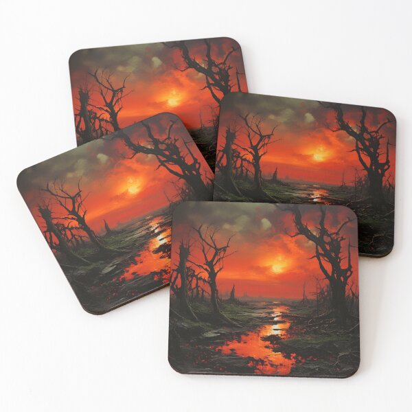 Item preview, Tangled Realms of Resilience: Contrasting Harmonies Amid Ruin and Bloom designed and sold by PanoramaPrints.