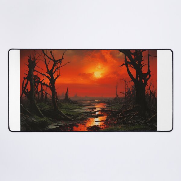 Item preview, Tangled Realms of Resilience: Contrasting Harmonies Amid Ruin and Bloom designed and sold by PanoramaPrints.