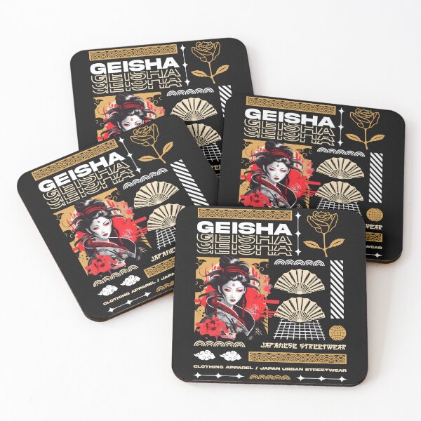 Item preview, Geisha Japanese Streetwear Urban Design Japan Neotraditional Culture designed and sold by Margival.