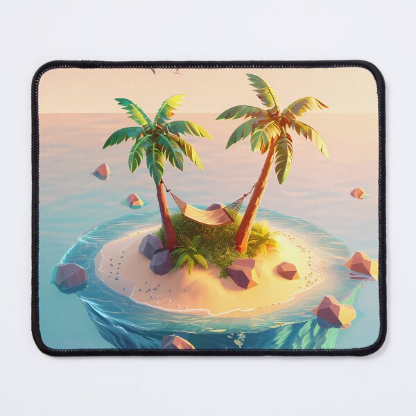 Item preview, The island is uninhabited. Ocean, palm tree. Vacation designed and sold by Anastasiia Yurevych.