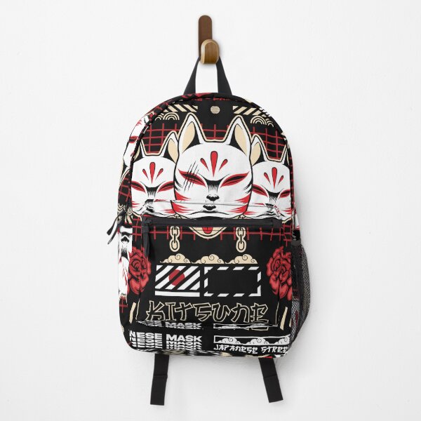 Item preview, Kitsune Japanese Mask Streetwear Urban Design Japan Neotraditional Culture designed and sold by Margival.
