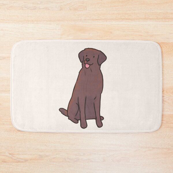 Item preview, Brown Labrador illustration  designed and sold by Artofmayara.