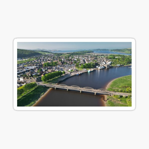 Item preview, Aerial view of Kirkcudbright designed and sold by Barry Russell.