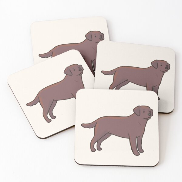 Item preview, Brown Labrador dog illustration  designed and sold by Artofmayara.