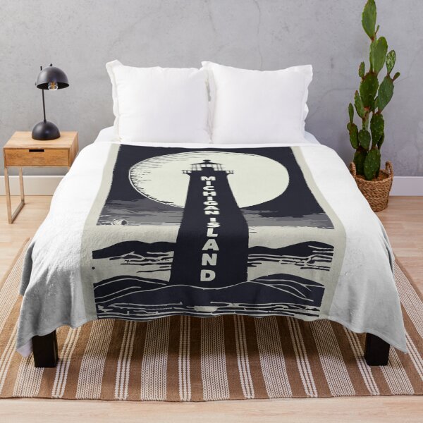 Item preview, Michigan Island Lighthouse Moon designed and sold by Esskay Designs.