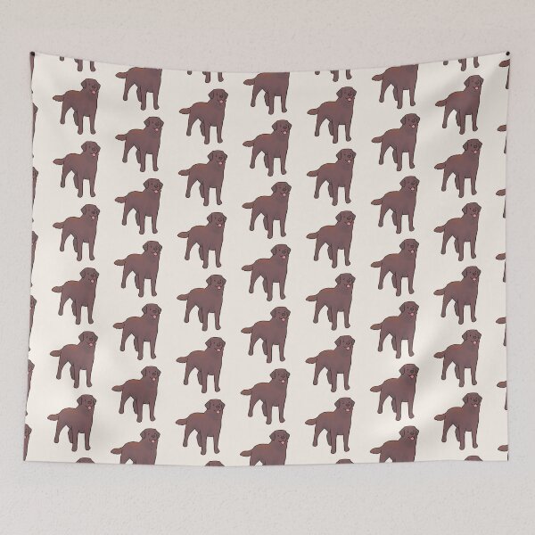 Item preview, Brown Labrador dog art  designed and sold by Artofmayara.