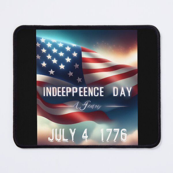 Item preview, Happy Independence Day 4 Th July flag designed and sold by ColorfulCreate.