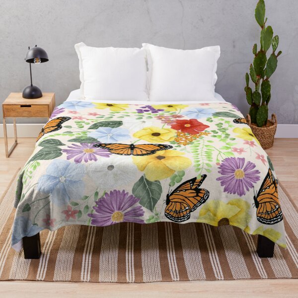 Item preview, Wildflowers of Carnarvon Gorge Beige Pattern Large designed and sold by greenerybywendy.