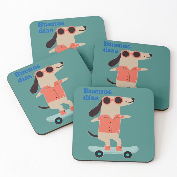 Item preview, skateboarding dog designed and sold by MuciMuki.