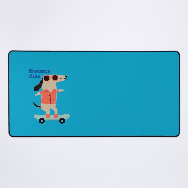 Item preview, skateboarding dog designed and sold by MuciMuki.