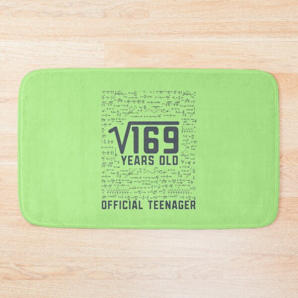 Item preview, Square Root Of 169 13 Years Old Official Teenager Birthday Math Lover Gift designed and sold by alenaz.