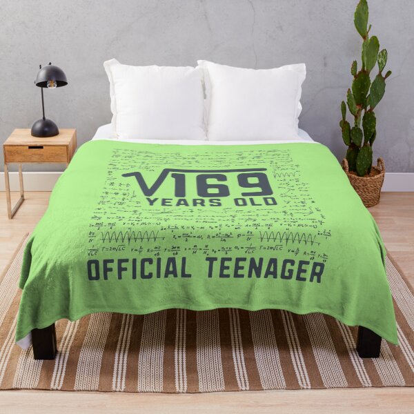 Item preview, Square Root Of 169 13 Years Old Official Teenager Birthday Math Lover Gift designed and sold by alenaz.