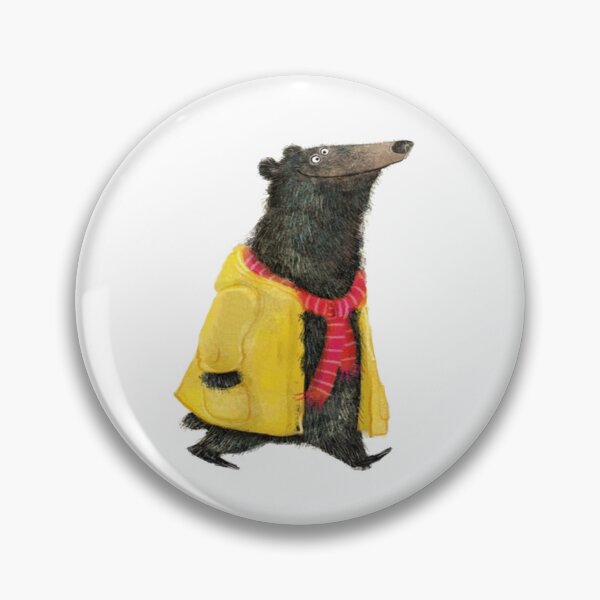 Item preview, teddy bear in a yellow raincoat designed and sold by MuciMuki.