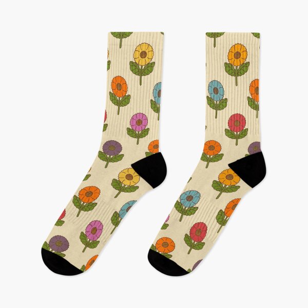 Item preview, 70s inspired flower bonanza designed and sold by Artsyanne.
