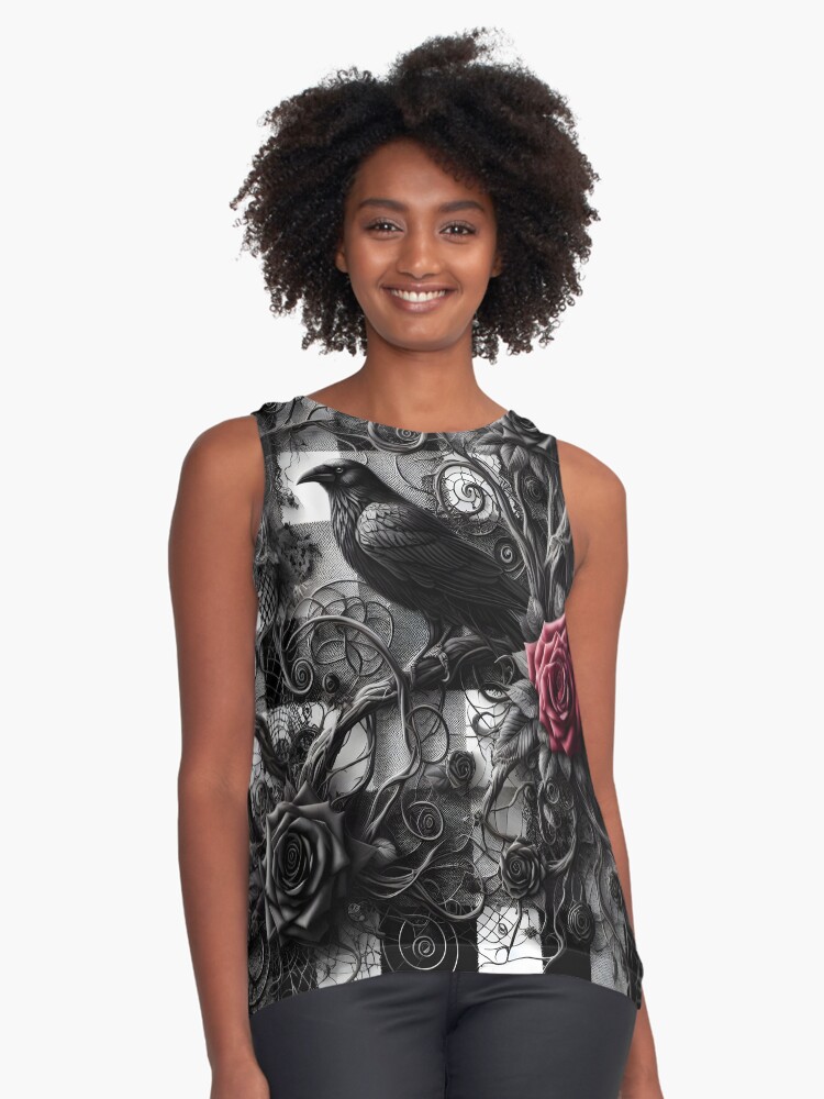 Item preview, Sleeveless Top designed and sold by JacquiTaylorArt.