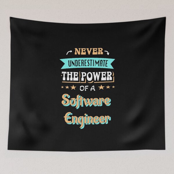 Item preview, Never underestimate the power of a software engineer designed and sold by Stanislav Blank.