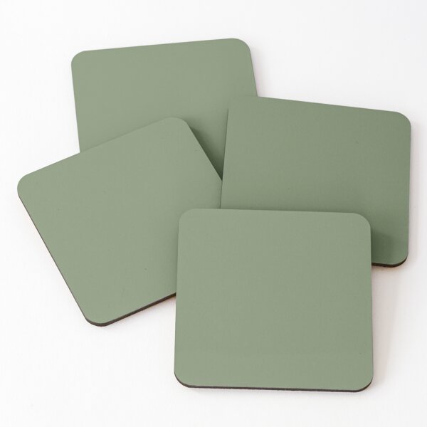 Item preview, Khaki Green Solid Color designed and sold by kierkegaard.