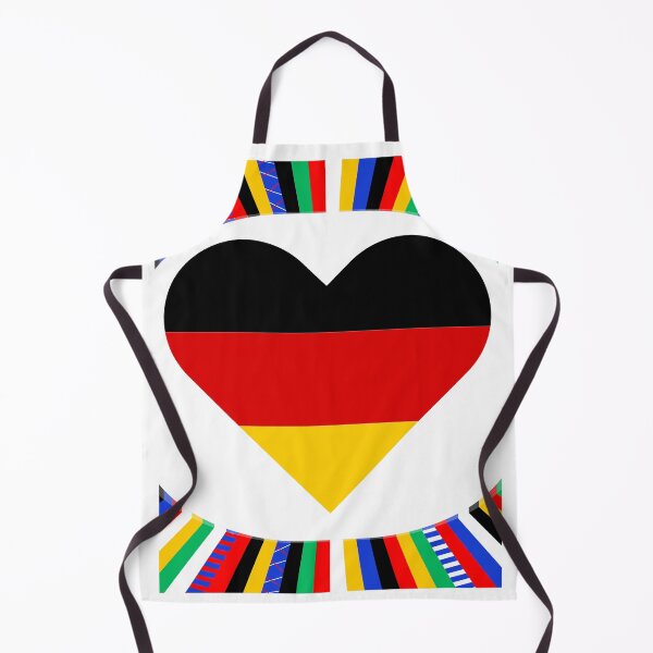 Item preview, Euro 2024 Germany Heart Flag  designed and sold by alexadybanu.