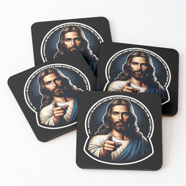 Item preview, Matthew 28:18 All Authority In Heaven And On Earth designed and sold by plushism.