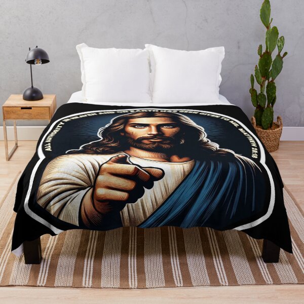 Item preview, Matthew 28:18 All Authority In Heaven And On Earth designed and sold by plushism.