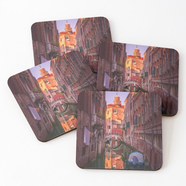 Item preview, Venice cityscape, buildings, canal and bridge. Italy designed and sold by Stefano Orazzini.