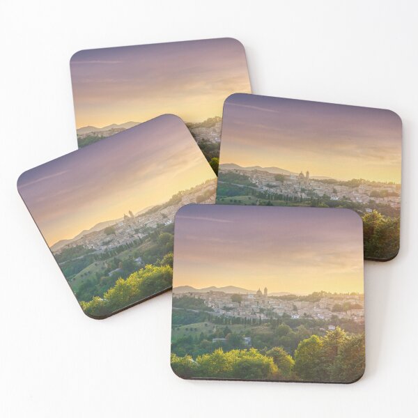Item preview, Urbino city at sunset. Marche region, Italy. designed and sold by Stefano Orazzini.