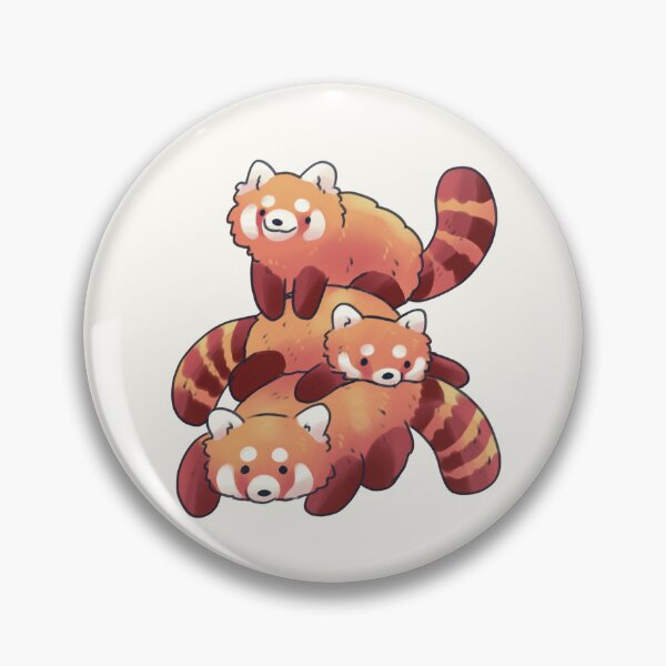 Item preview, Red panda stack  designed and sold by Artofmayara.