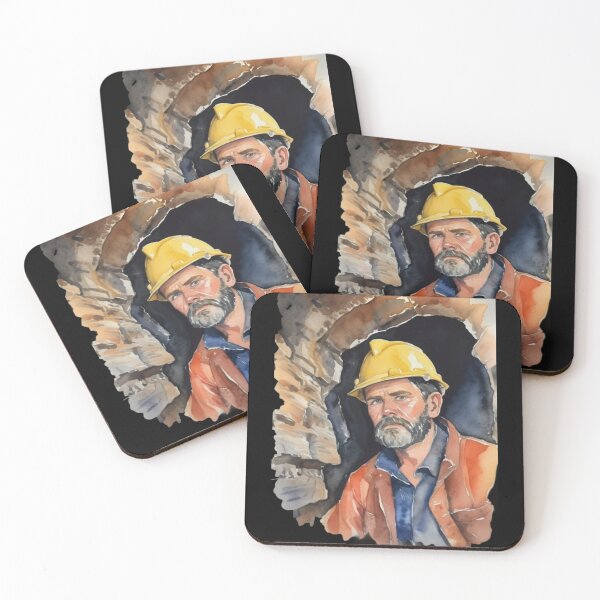 Item preview, watercolor miner designed and sold by EuropeanPrints.