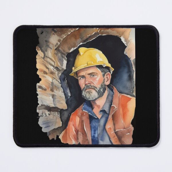 Item preview, watercolor miner designed and sold by EuropeanPrints.
