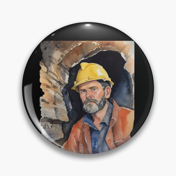 Item preview, watercolor miner designed and sold by EuropeanPrints.