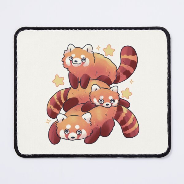 Item preview, funny Red panda stack designed and sold by Artofmayara.